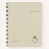 Dark Academia – Art du pot à encre | Livre cadeau (Devant)