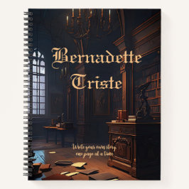 Dark Academia Bibliotheek Boeken Vibes Naam Sentim