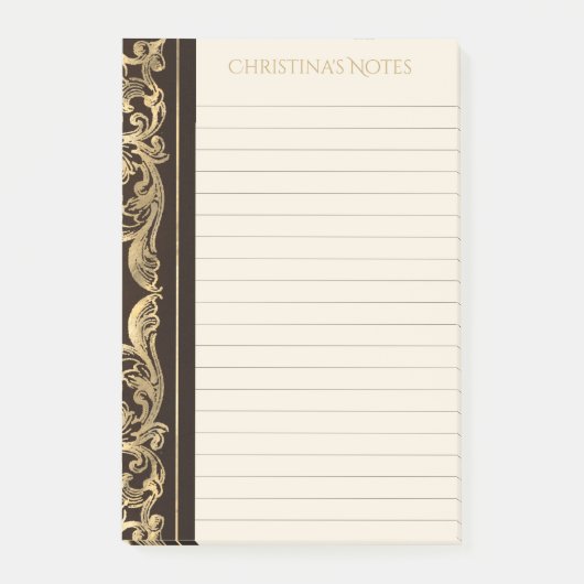 Dark Academia Book Hoesje Post-it® Notes (Voorkant)