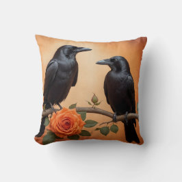 Dark Academia Crows Kussen
