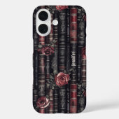 Dark Academia Gothic Library  Boek Custom Case-Mate iPhone Case (Achterkant)