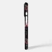 Dark Academia Gothic Library  Boek Custom Case-Mate iPhone Case (Achterkant / Links)