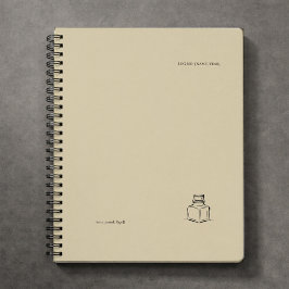 Dark Academia – ink pot Art | Introvert Gift Book Notitieboek