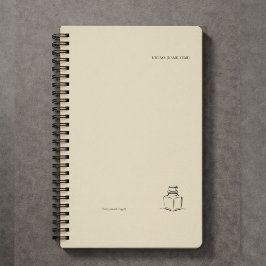 Dark Academia – ink pot Art | Introvert Gift Book Planner