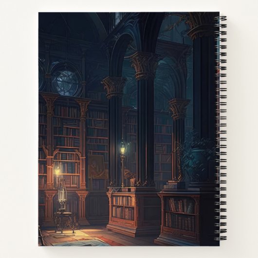 Dark Academia Library Livres Vibes Nom Sentiment (Dos)