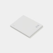 Dark Academia Night Owl Study Post-it® Notes (Schuin)