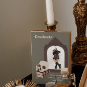 Dark Academia Photo Graduation Faire-part