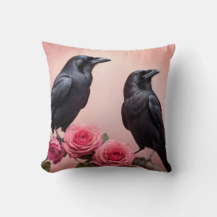 Dark Academia Ravens Kussen