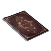 Dark Academia  Scrollwork Book Hoesje Notitieboek (Rechterzijde)