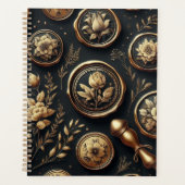 Dark Academia Stamp  Gotische Filatelie Planner (Voorkant)