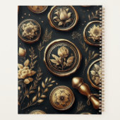 Dark Academia Stamp  Gotische Filatelie Planner (Achterkant)