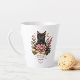 Dark Academia Teacher latte Mug for Her | Mindful Mok