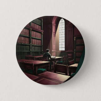Dark Academia-toets Ronde Button 5,7 Cm