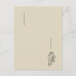 Dark Academia – Vintage Book Art | Introvert Gift Briefkaart