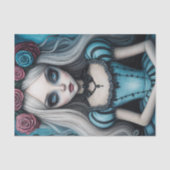 Dark Alice Decoupage Paper Tissuepapier (Voorkant)