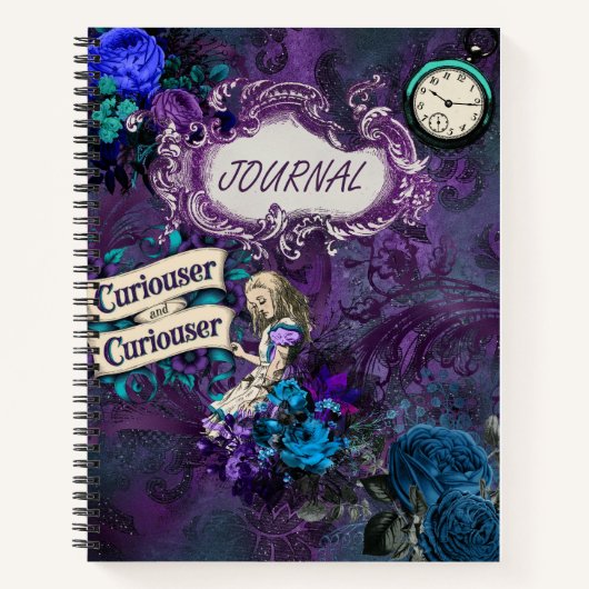 Dark Alice Journal Notitieboek (Voorkant)