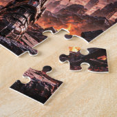 Dark Alien Warrior Puzzle (Côté)
