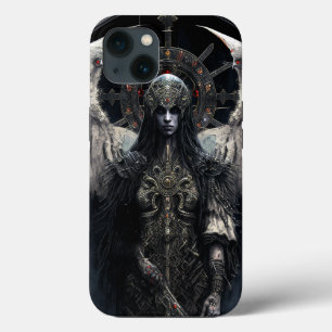 Dark Angel Gothic Fantasy Art iPhone 13 Hoesje