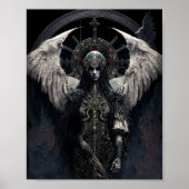 Dark Angel Gothic Fantasy Art Poster (Voorkant)