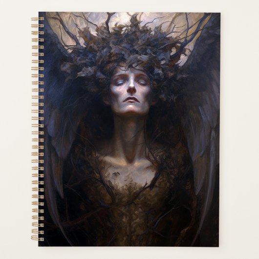 Dark Angel Gothic Gothic Fantasy Art Planner (Voorkant)