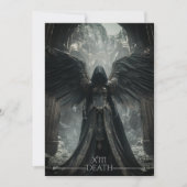 Dark Angel of Death Tarot Kaart Halloween Party (Voorkant)