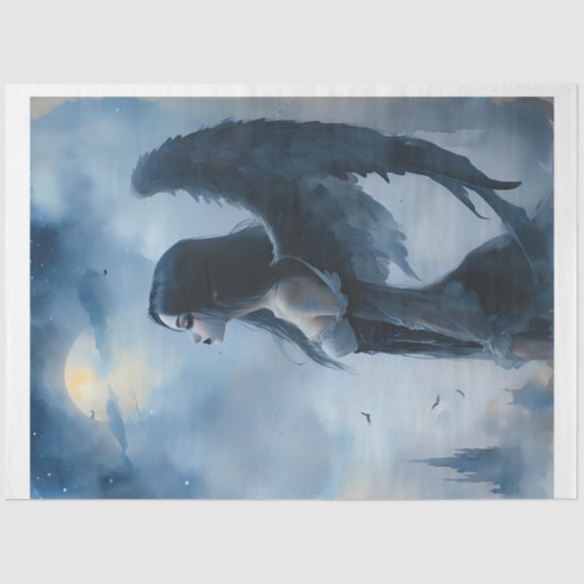 Dark Angel Tissuepapier (Voorkant)