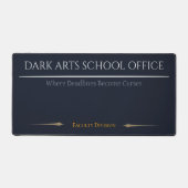 Dark Arts Desk Mat Gothic School Office Pad (Recto)