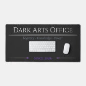Dark Arts Office Desk Mat Gothic Wizard Decor (Clavier et souris)