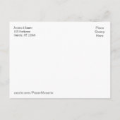 Dark  artwork, Typografie 30 Save the Date Aankondigingskaart (Achterkant)