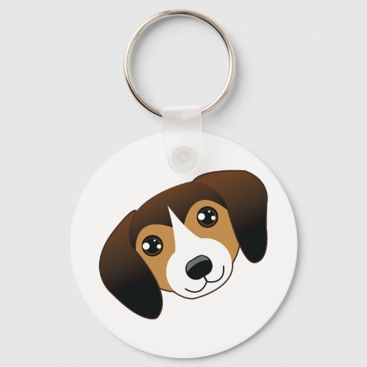 Dark Beagle Sleutelhanger (Voorkant)