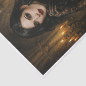 Dark Beauty Tissuepapier (Detail)