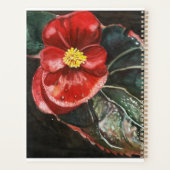 Dark Begonia en aquarelle (Dos)