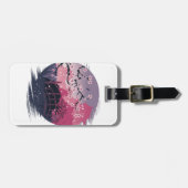 Dark Blossom Bagagelabel (Voorkant horizontaal)