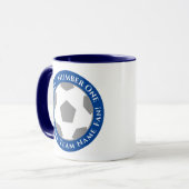 Dark Blue – Classic Football Dad Mug (Devant gauche)