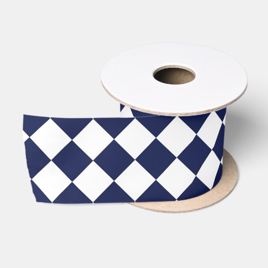 Dark Blue Diamond Pattern Lint (Spoel)