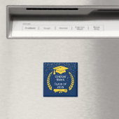 Dark Blue & Gold Class of 2026 Graduation Magnet (In Situ (Lave-vaisselle))