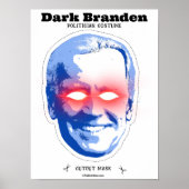 Dark Branden Halloween kostuummasker Poster (Voorkant)