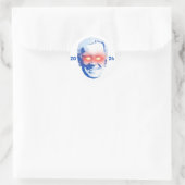 Dark Brandon 2024 Groot Hoofd Ronde Sticker (Tas)