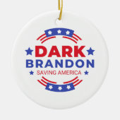 Dark Brandon Keramisch Ornament (Voorkant)