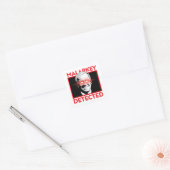Dark Brandon: Malarkey gedetecteerd Vierkante Sticker (Envelop)