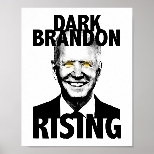 Dark Brandon Rising Poster (Voorkant)