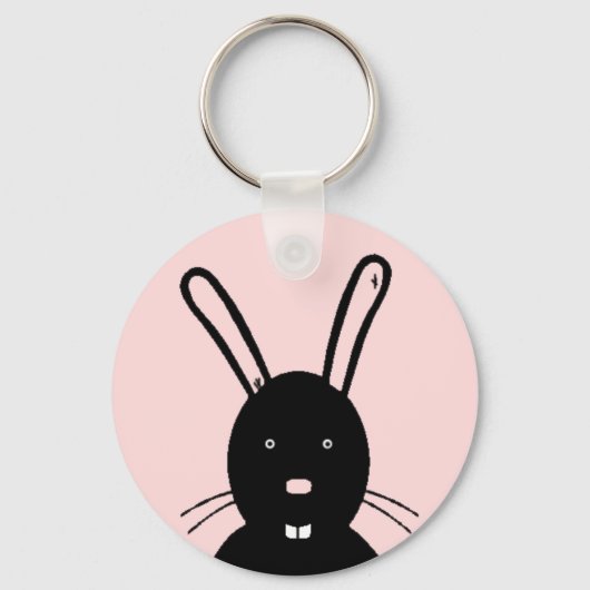 Dark Bunny Sleutelhanger (Voorkant)