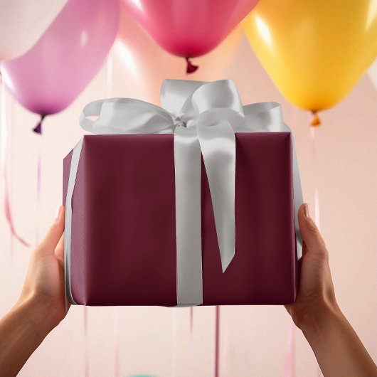 Dark Burgundy Cadeaupapier