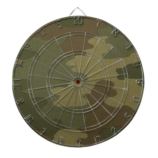Dark Camouflage Dart Board Dartbord (Voorkant)