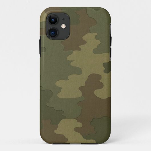 Dark Camouflage iPhone 5G Hoesje (Achterkant)