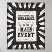 Dark Carnival Psycho Circus Affiche de bienvenue (Devant)