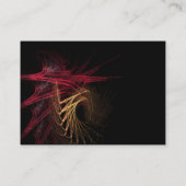 Dark : Carte de visite rouge et or (Dos)