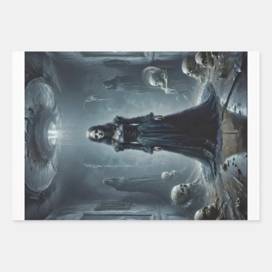 Dark Castle Entiteiten - Decoupage - Inpakpapier Vel (Voorkant)