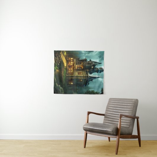 Dark Castle Wandkleed (In Situ (horizontaal))