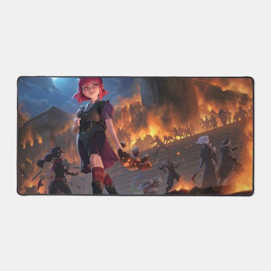 Dark Child Gaming Desk Mat |  bureaumat (Voorkant)